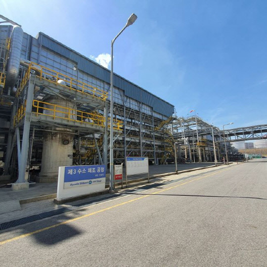 현대오일뱅크 수소공정. <현대오일뱅크 제공>